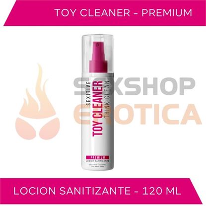 Locion sanitizante para juguetes intimos premium